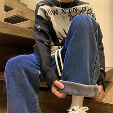深蓝加绒