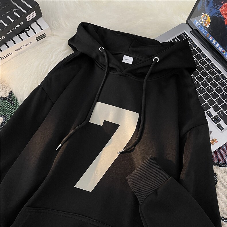 DQW21-P42新款秋冬连帽男港风百搭痞帅男装上衣外套，男装卫衣，星座603-2