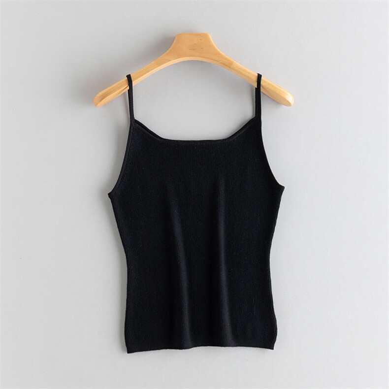 100%纯山羊绒2025秋冬新款时尚高级羊绒吊带女复古柔软亲肤吊带，女装背心吊带，江帆羊绒