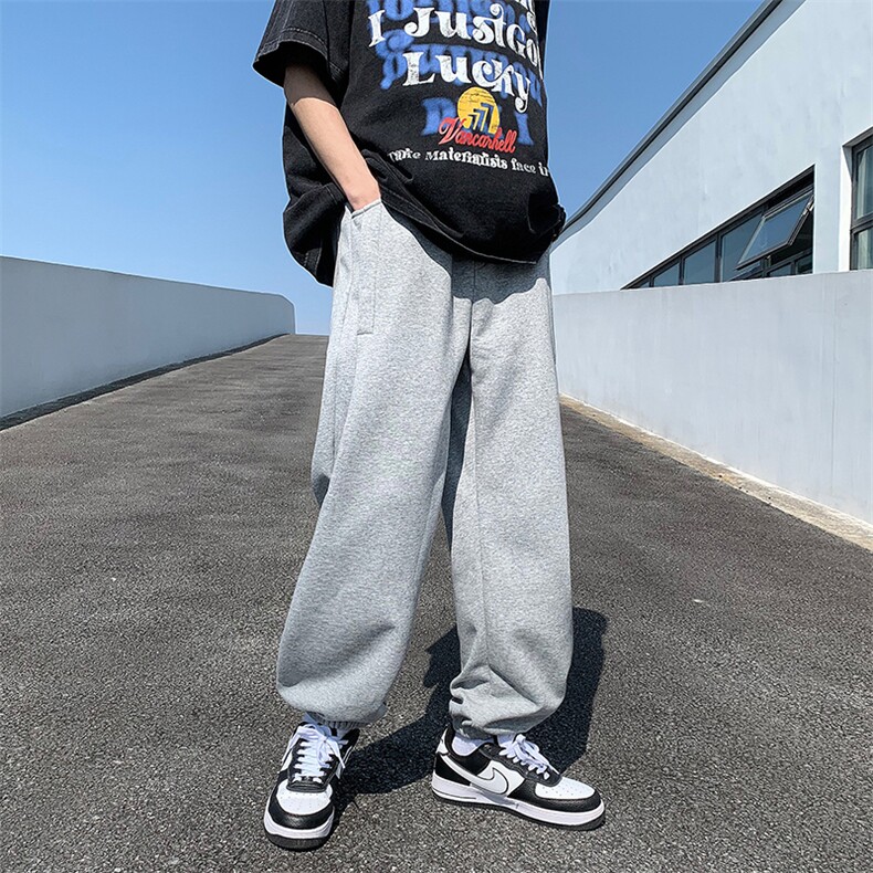 K3017-P28潮牌男运动裤宽松型休闲裤,男装休闲裤,星座1501-1