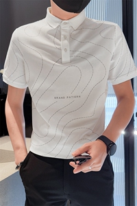 2025夏季新款短袖T恤翻领Polo衫25009-特P48图片