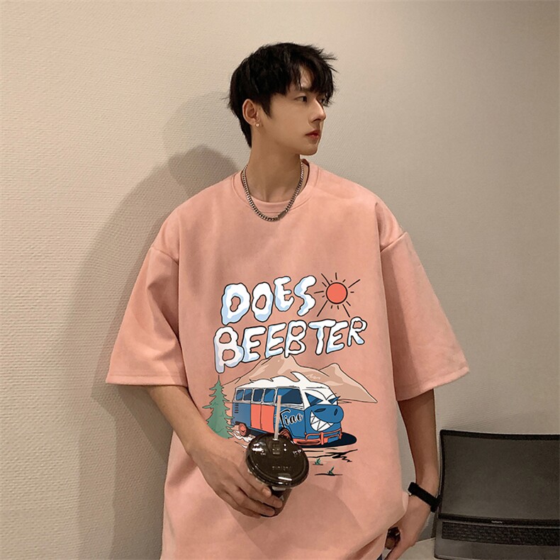 麂皮绒短袖t恤男大码半袖男JD82269-P25,男装T恤,电商A040