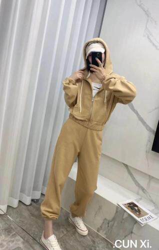 卫衣韩版套装，女装卫衣/绒衫，寸汐