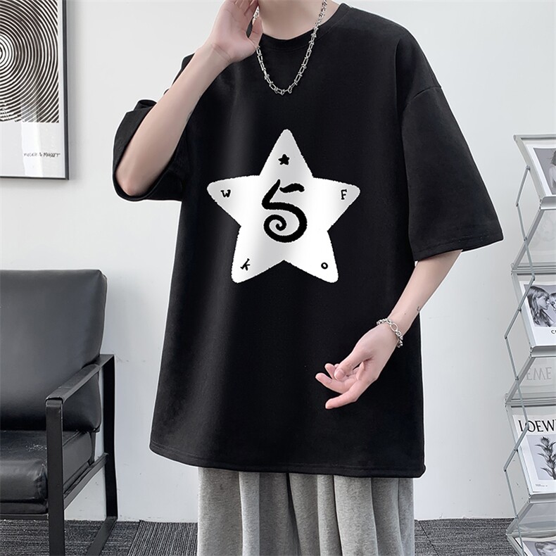 麂皮绒短袖t恤男大码半袖男大皂风JD82368-P25,男装T恤,电商A040