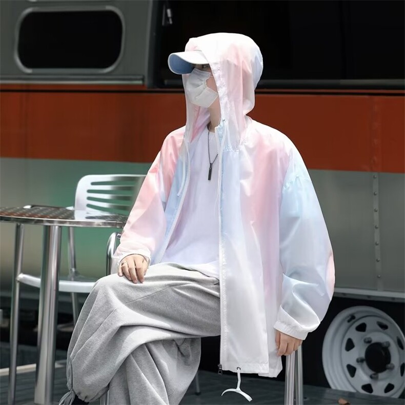 潮流夹克潮男休闲时尚外套防晒衣薄款W32P36,男装夹克,星座1116-2