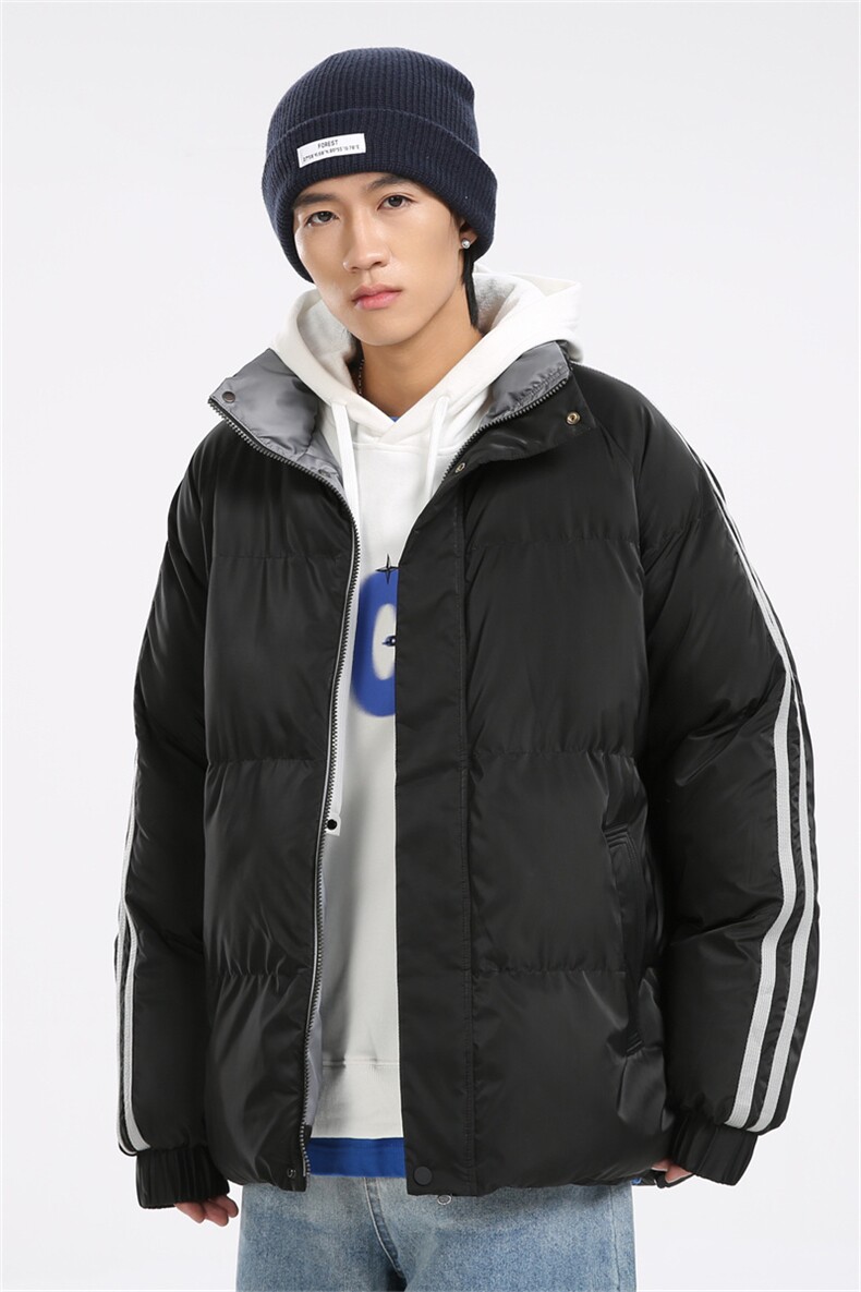 冬季新款男士面包棉服潮流休闲加厚棉衣外套XZ109-P105,男装棉衣,星座109-1