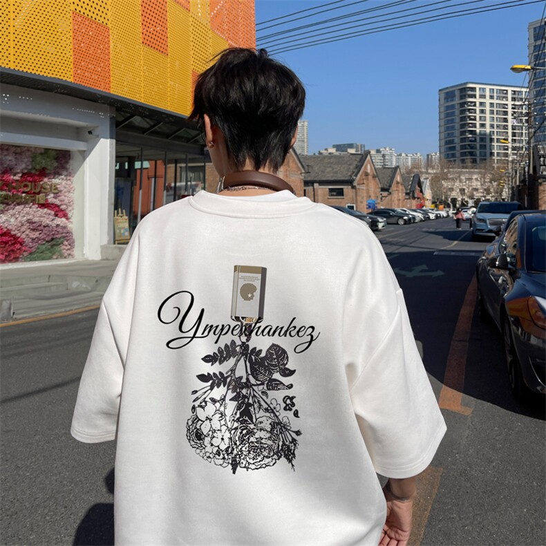 量大优供视频重磅麂皮绒短袖T恤男JPDX193-特P19,男装T恤,电商B367