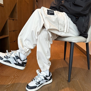春季现货休闲裤男束脚工装冲锋裤DSA157-1-K9863-特P45图片