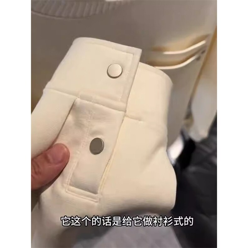 WY866-P55秋季新款潮牌纯色圆领卫衣男美式复古高级宽松百搭,男装卫衣,星座215-1
