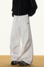 8XL-M新款速干肌理感直筒工装裤男宽松早秋休闲裤阔腿裤K9172P68，男装工装外套，电商D206-1