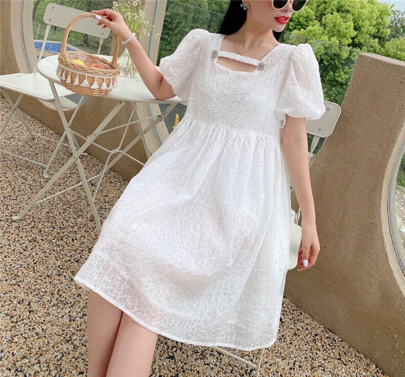 夏装重工连衣裙，女装连衣裙，色女郎