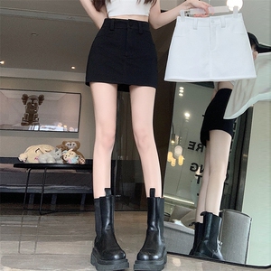 短裙女夏季裙子设计感小众辣妹防走光性感百搭显瘦包臀半身裙图片