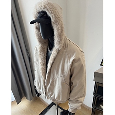 (非揭阳货非揭阳货)杭产高品质毛领座山雕棉衣XZ514-2-MY009-P125，男装棉衣，星座514-2(原B239)