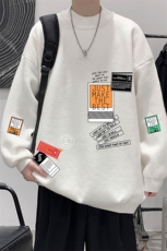控68半高领毛衣男士大码针织衫男毛线衣男M18121-P45加绒款-P65，男装针织衫/毛衣，电商A040