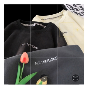 秋冬新款重磅高品质双面奥丽绒卫衣M-5XL 特P45 控78图片