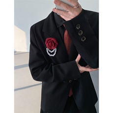 25秋冬新中式男士解构西服外套xz191-p128，男装西服，电商B288