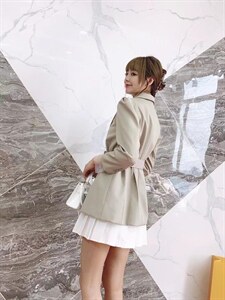 现货秋装新款收腰显瘦小外套图片
