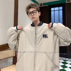 数据爆！抖音直播！全棉飞行服夹克男JK6629-P108控148，男装夹克，星座307A