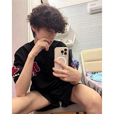 万针全刺绣工艺抖音得物高品质260克重磅纯棉双纱美式高街短袖T恤，男装T恤，电商A486-1