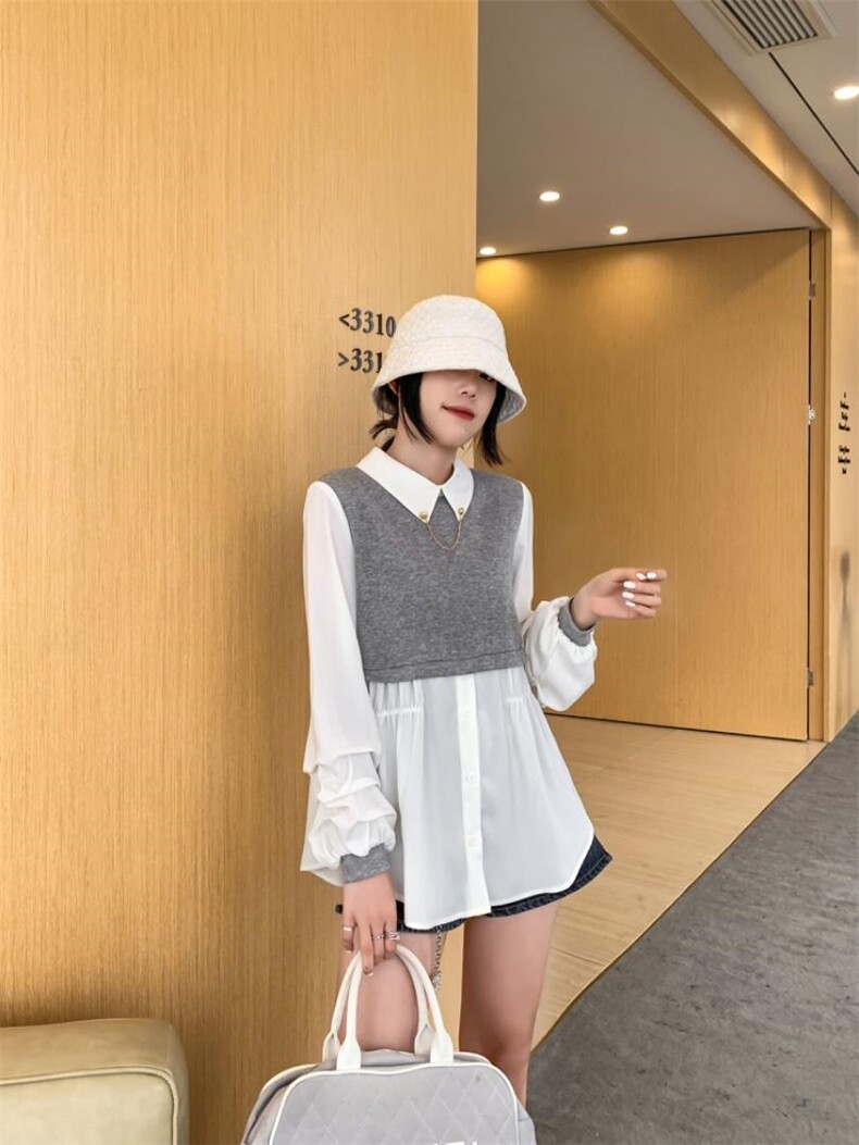 假两件套显瘦百搭，其它，百变诱惑(6F)