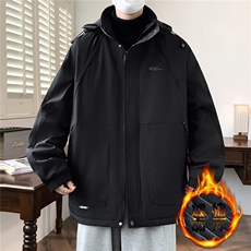 1018-646R-P80可脱卸帽-新款男士夹克宽松休闲百搭外套连帽夹克，男装夹克，星座1018