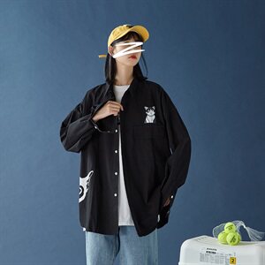 男女装新品精品港风火影陆飞衬衫长袖714-1-C17v图片