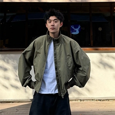 男模图W2502春款夹克，男装夹克，电商C313