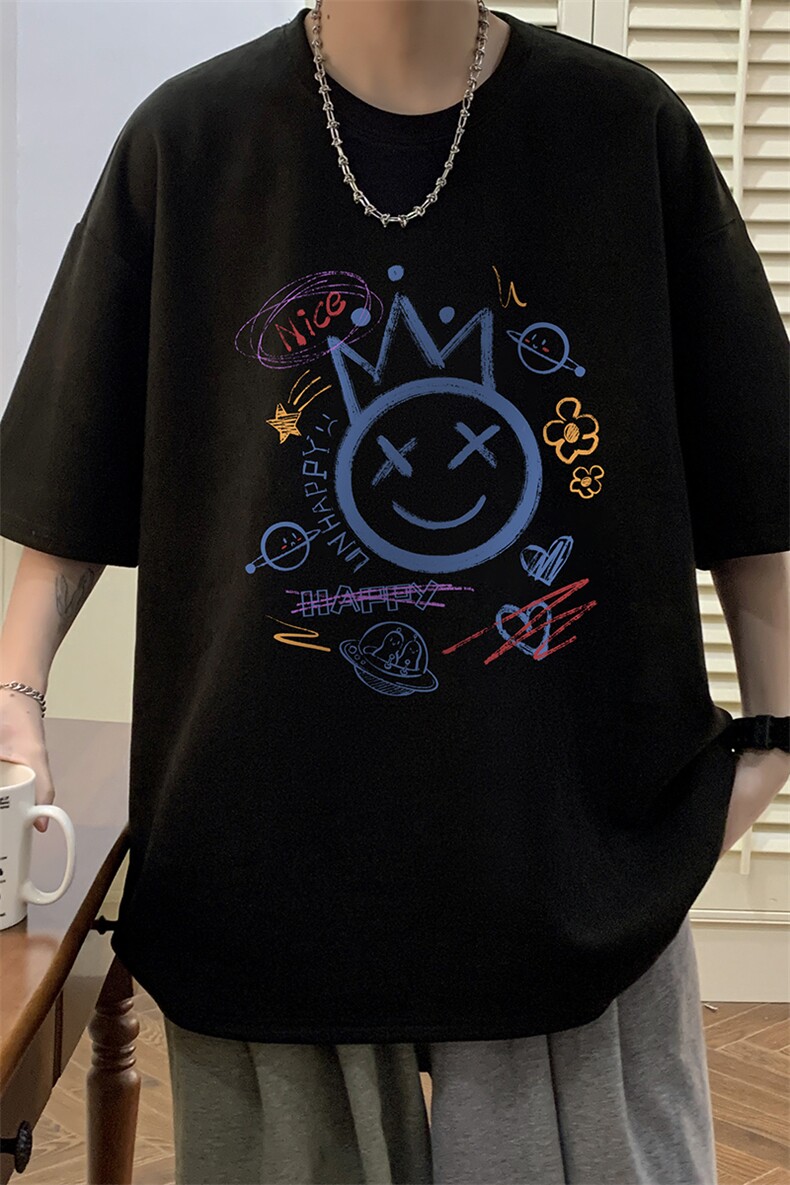 麂皮绒短袖t恤男大码半袖男JD82180-P25,男装T恤,电商A040