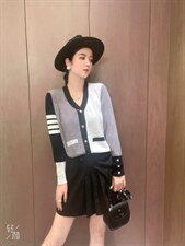 欧版拼接上衣，其它，芭娜美纳