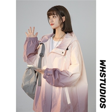渐变米杏色
