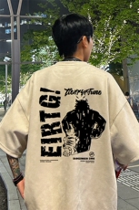 量大优供视频重磅麂皮绒短袖T恤男JPDX241-特P19，男装T恤，电商B367
