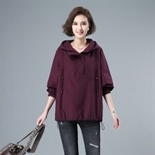 2021春秋新品短外套休闲套头衫308款，女装短外套，秋牧寒烟