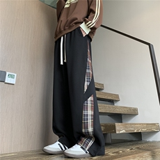 2025年秋季新款宽松休闲卫裤男D329-QM762-P55-控88，男装休闲裤，电商D329