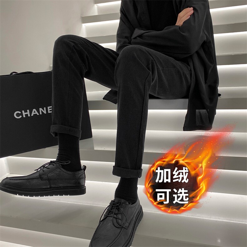 【秋冬季低价走量】轻熟风休闲裤男裤微弹力裤1412-1/9986/P48，男装休闲裤，星座1412-1