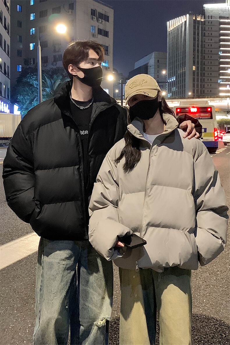 冬季24短款宽松面包服男女情侣装棉衣冬装羽绒棉袄外套潮S370-P98,男装棉衣,电商A233-1