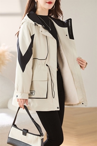 现货！加绒加厚2025年冬季新款棉衣女派克服图片