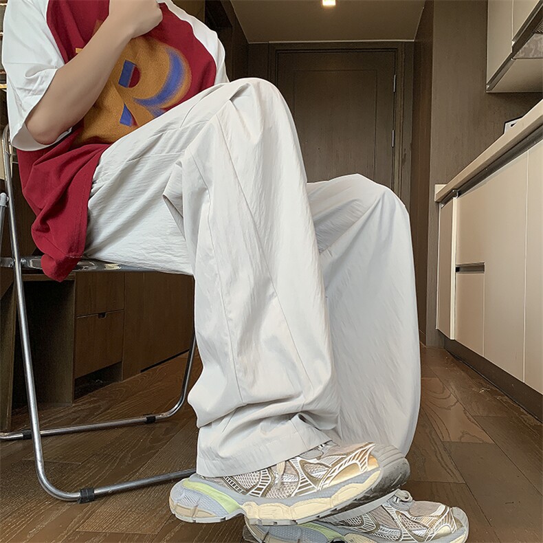 夏季新款冰丝速干打褶山本裤XZ604-KG80-特P30控58,男装休闲裤,星座604
