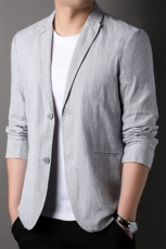 F82308钱塘2020-1中年男士百搭合身休闲时尚简约短袖西服P185，男装T恤，钱塘207-1