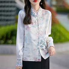 女士气质优雅古风刺绣马甲，女装马甲，臻维羊绒