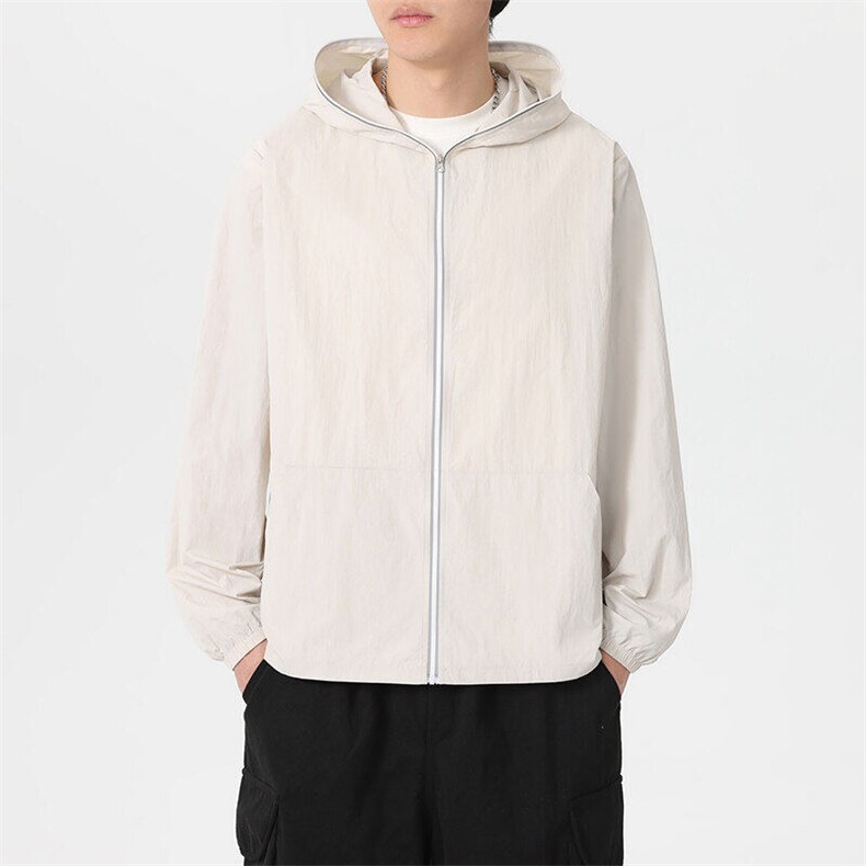 UPF50+冰丝防晒衣服男款2025夏季户外轻薄连帽外套Q5519-特P30,男装防晒衣,星座610（原A335）