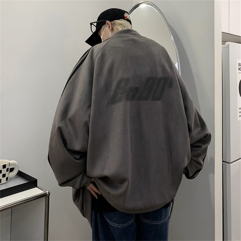 2025春季宽松条纹开衫卫衣运动棒球服夹克ins潮现货W7879-P58,男装夹克,星座512-4