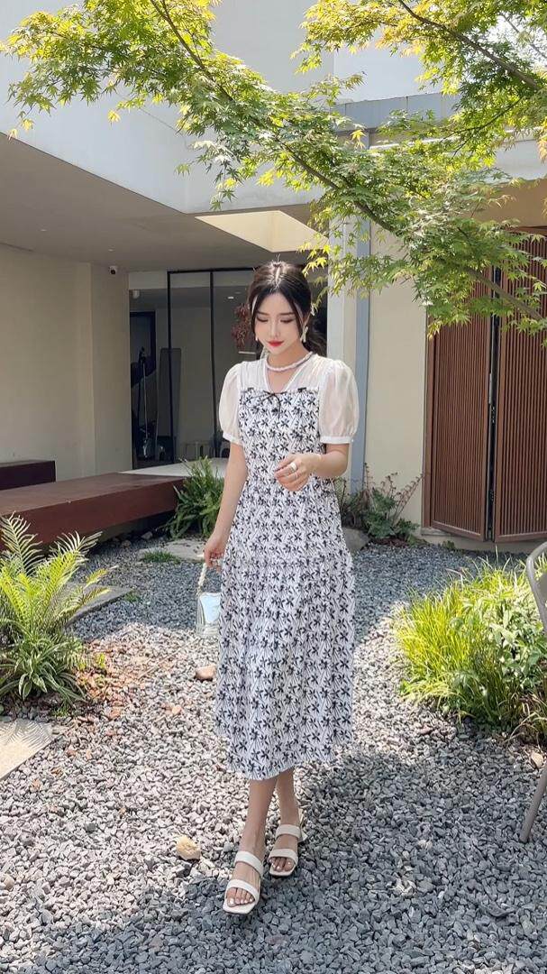 2023夏小清新连衣裙，女装连衣裙，贻思茗