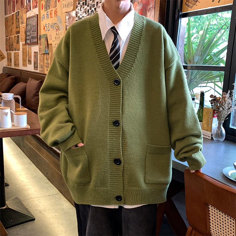 2025春男士情侣针织纯色开衫毛衣男A367MK06P60控78,男装针织衫/毛衣,电商A367