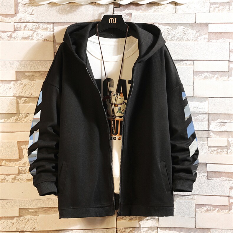 KS21130-P38连帽开衫卫衣男运动外套大码班服砖墙挂拍,男装卫衣,电商A040A