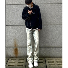 高街复古水洗浅色微喇牛仔裤男潮牌vibe痞帅直筒长裤NK6096，男装牛仔裤，星座1116A（原606A-3）