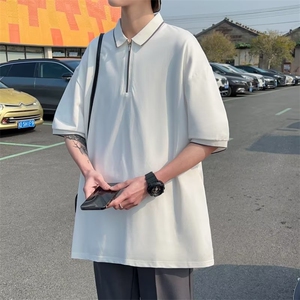 polo杉男韩版潮流2023夏季新款ins宽松百搭痞子帅气卫衣WB036-P30图片