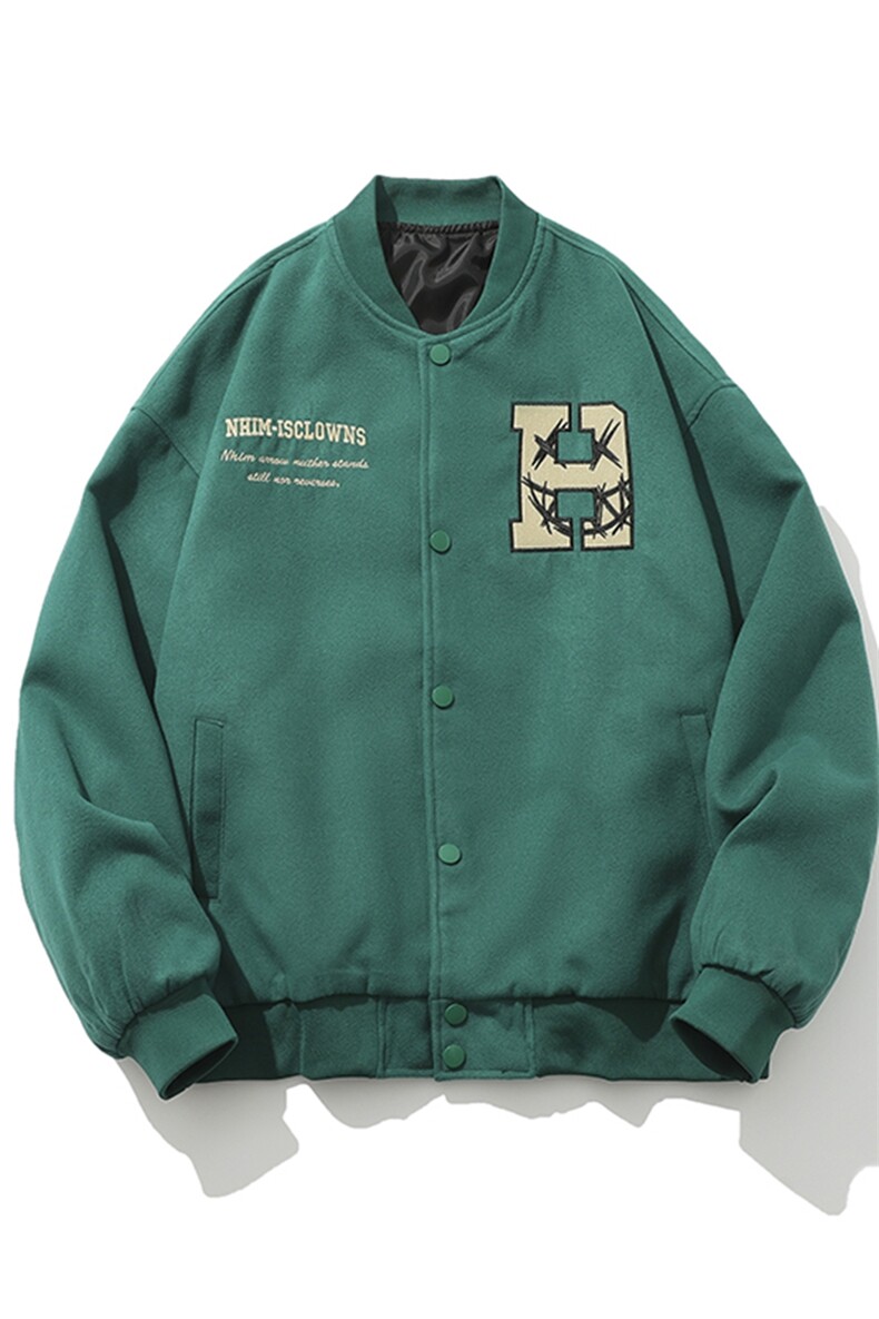 白底-美式高街字母印花棒球服外套男9020-P108,女装短外套,电商B380（原B361）