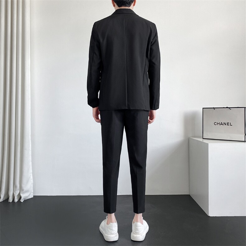 TW89-P1102025秋季男士纯色西服西裤两件套装礼服,男装西服,星座507A（原星座306B-2）