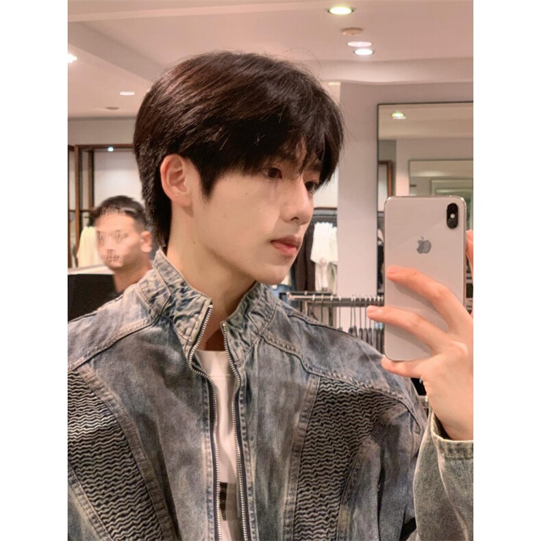【有货】JK8955LL-特P88cleanfit水洗做旧工装牛仔垫肩外套送腰带,男装工装外套,星座1007（原301D）