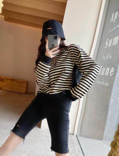 香丽迪秋装新款条纹针织上衣，其它，香丽迪1